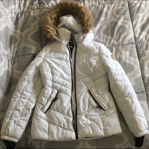 madden NYC Juniors' Short Puffer Jacket